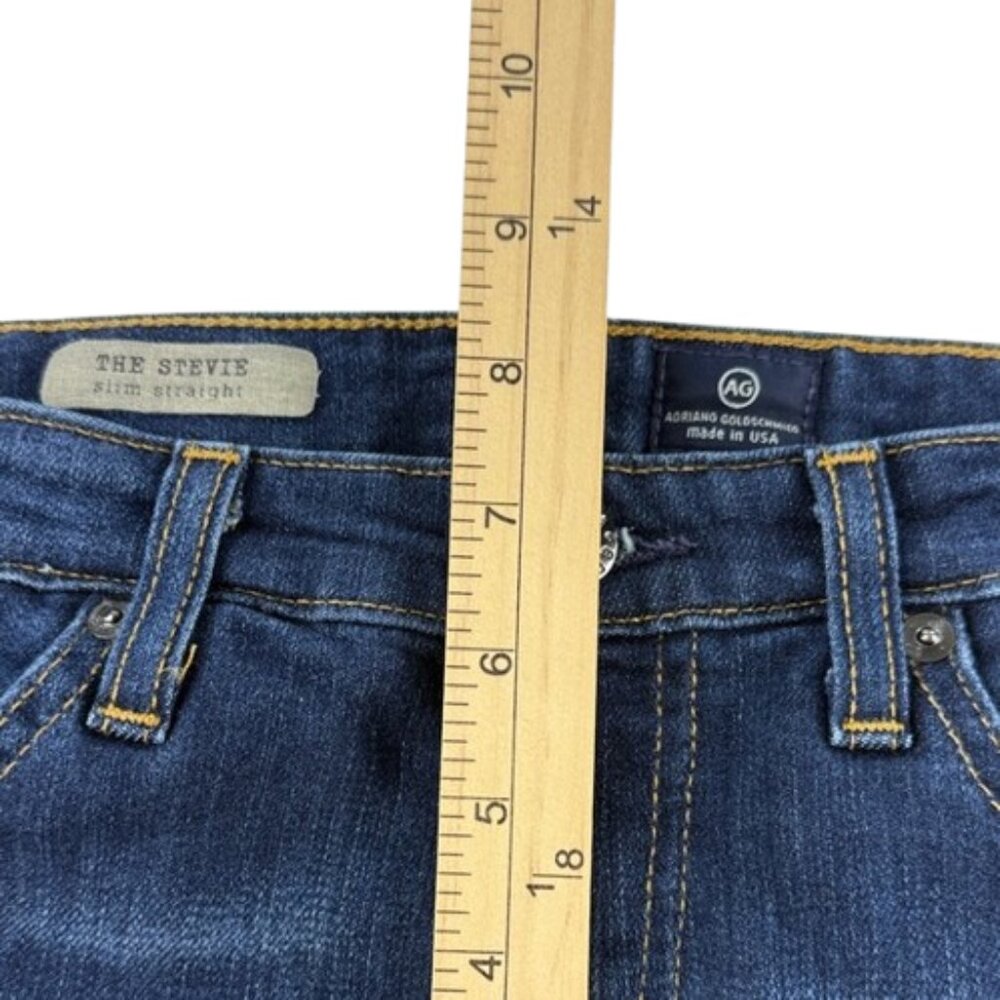 AG Adriano Goldschmied The Stevie Slim Straight Jeans • Y2K Low Rise • 29 - Picture 8 of 8